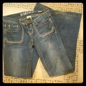Hydraulic Metro Flare Jeans